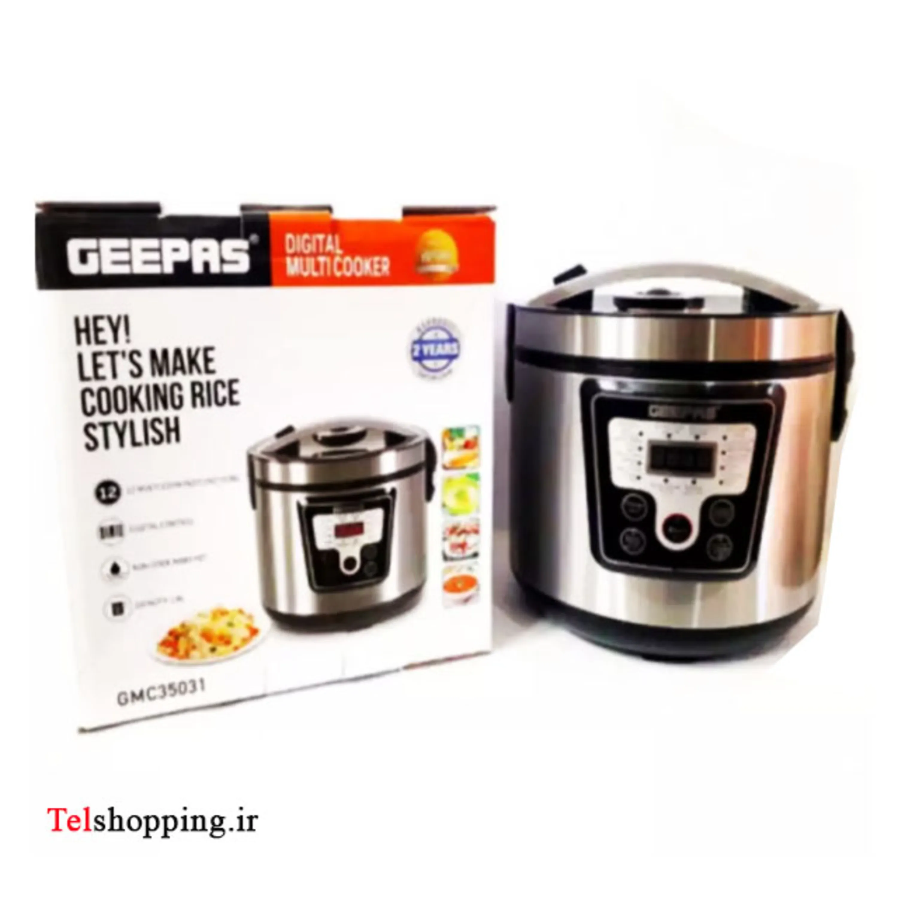 پلوپز 12 کاره دیجیتال Geepas مدل GMC35031